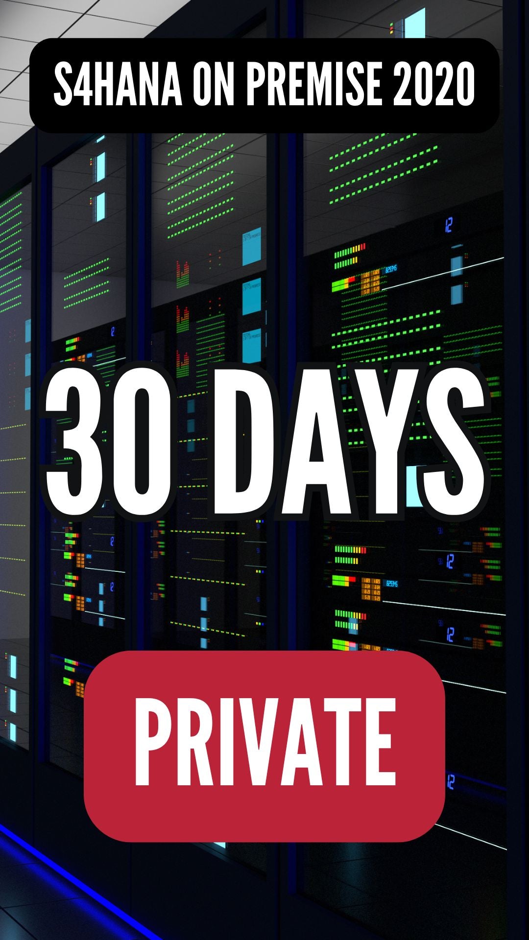 S/4HANA On-Premise 2020: acceso a escritorio remoto durante 30 DÍAS: SERVIDOR SAP IDES